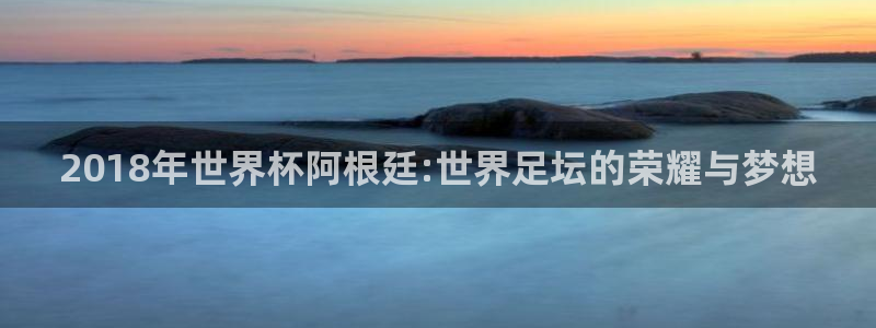 中国 世界杯：2018年世界杯阿根廷:世界足坛的荣耀与梦想