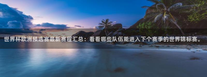 2026世界杯对阵图：世界杯欧洲预选赛最新赛程汇总：看看哪些队伍能进入下个赛季的世界锦标赛。