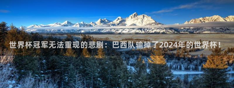 世界杯比赛直播：世界杯冠军无法重现的悲剧：巴西队输掉了2024年的世界杯！